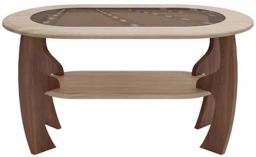 Журнальный стол Маджеста-2 ясень темный/светлый