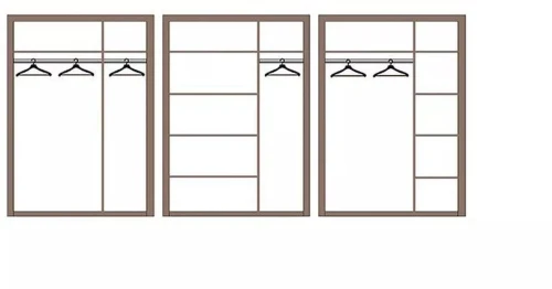 33.02 Лючия 3-х дв. шкаф для одежды кейптаун/венге