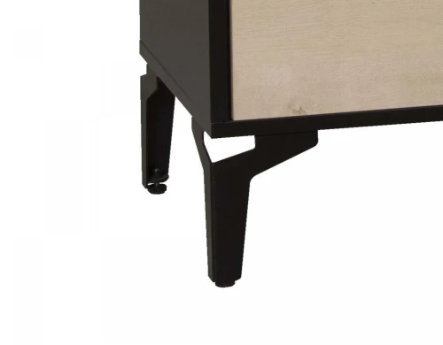 Комод 59.02 Лофт черный / дуб бунратти