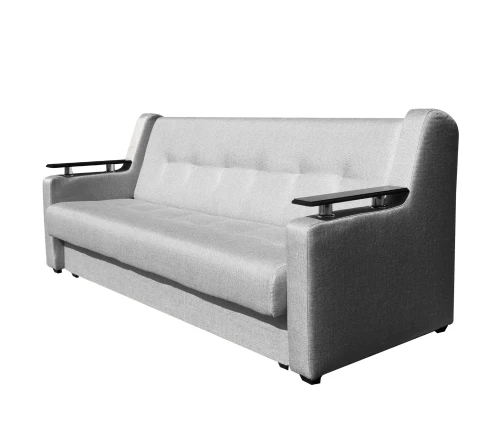 Диван СЕНАТОР ЛЮКС 140 серый ПБ