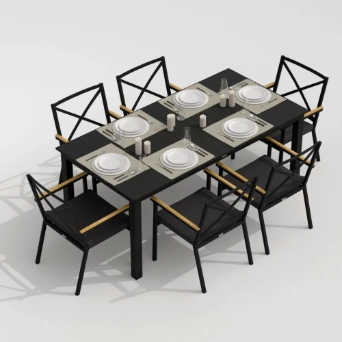 Стул FESTA антрацит - каркас карбон