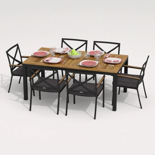 Стул FESTA антрацит - каркас карбон