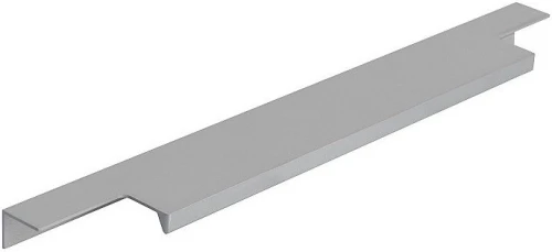 Ручка торцевая мебельная Т-2 296 мм Матовый Алюминий 296*15*40