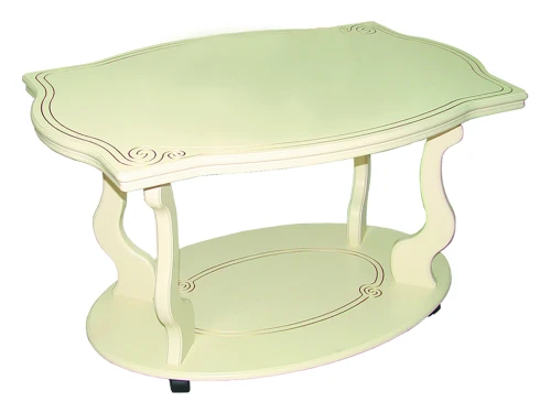 Стол журнальный Берже 3 слоновая кость