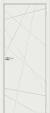 Межкомнатная дверь винил BRAVO Граффити-5.Д Super White