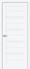 Межкомнатная дверь ПЭТ BRAVO Браво-28 White Silk Magic Fog