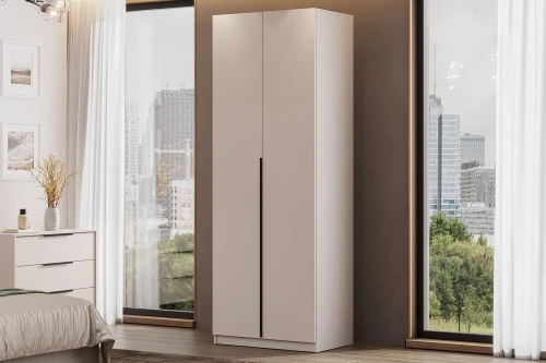 Шкаф распашной с наполнением (3 полки + штанга) ШК 5 (800)