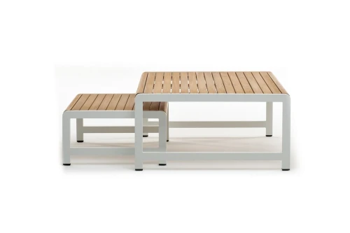 Лаунж зона из алюминия MAYA L белая  Joygarden