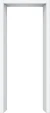 Межкомнатный портал в дверной проем DIY Moderno White Silkwood