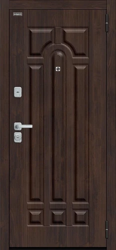 Входная дверь BRAVO Форт/BChrome Almon/Nordic Oak