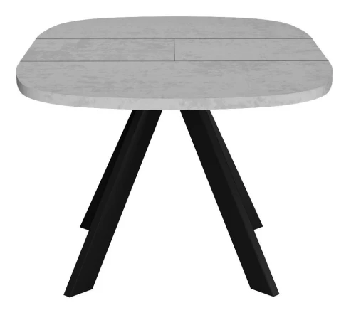 Стол DikLine B110 Бетон/опоры черные
