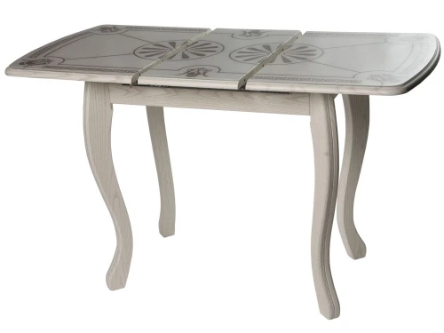 Обеденная группа (Стол Альба мини и 4 стула Эрго), патина 25