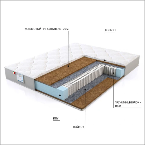 Матрас "Анрэкс Кристал", 140/200