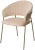 Стул ГЕММА, цвет H-06 Бежевый, велюр / шампань каркас М-City