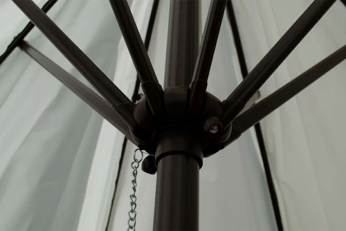 Зонт Верона без наклона Светло-серый D270