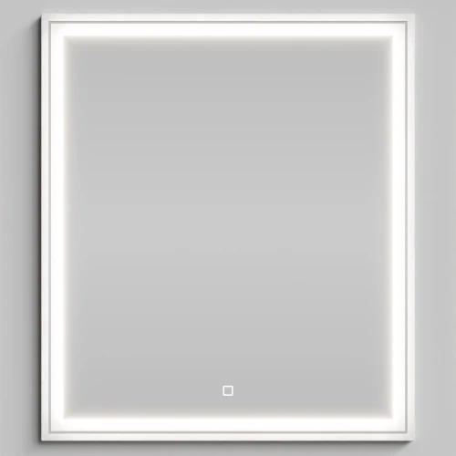Зеркало Лайт 70, Белый камень ПВХ 57805