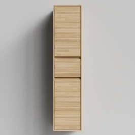 Пенал Грейс 35 подвесной, кокоболо натуральный, справа, бельевая корзина