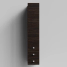 Пенал Квадро 30 подвесной, Палисандр ПВХ 43101, правый