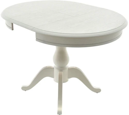 Обеденная группа (Стол Фабрицио-1 и 4 стула Тулон м/с), белая эмаль