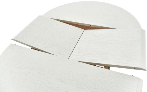 Обеденная группа (Стол Фабрицио-1 и 4 стула Тулон м/с), белая эмаль