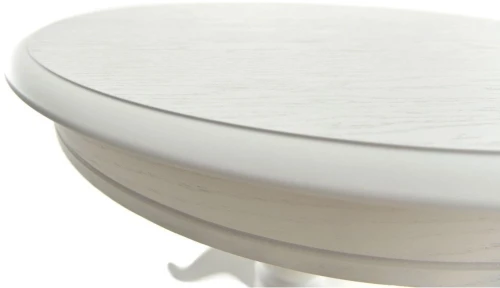 Обеденная группа (Стол Фабрицио-1 и 4 стула Тулон м/с), белая эмаль