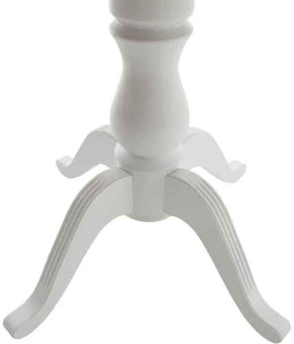 Обеденная группа (Стол Фабрицио-1 и 4 стула Тулон м/с), белая эмаль