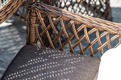 "Эспрессо - 150 L" обеденная группа плетеная, цвет коричневый