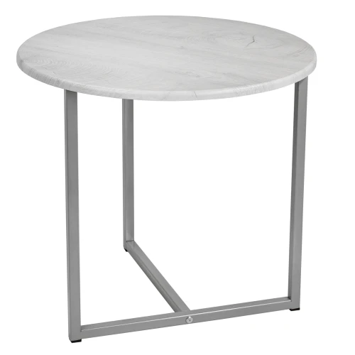 Стол журнальный BeautyStyle 27 дуб дымчатый/металлик