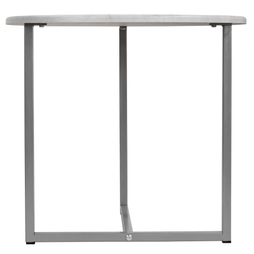 Стол журнальный BeautyStyle 27 дуб дымчатый/металлик