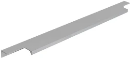Ручка торцевая мебельная Т-2 396 мм Матовый Алюминий 396*15*40