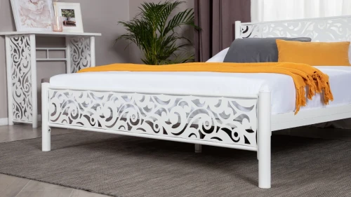 Кровать Парма 160*200, белая