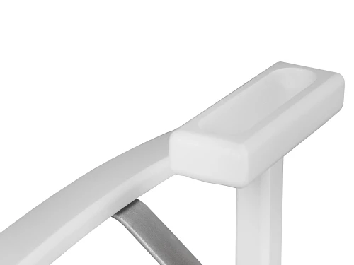 Вешалка костюмная ГАЛАНТ 340 металлик/ белый