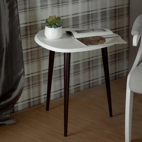 Стол журнальный BeautyStyle 7 белый/венге