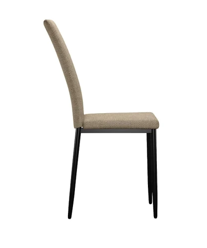 Стул DikLine 272 SB4 бежевый, ножки черные