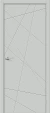 Межкомнатная дверь BRAVO Граффити-5 Grey Pro