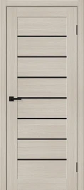 Межкомнатная дверь mr.wood Браво-22 Cream Melinga Black Shine