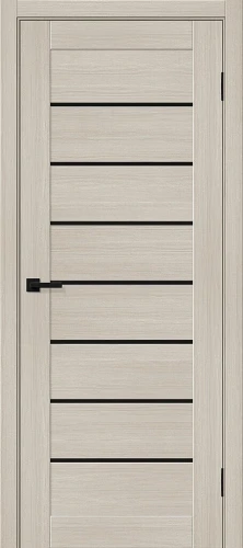 Межкомнатная дверь mr.wood Браво-22 Cream Melinga Black Shine