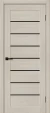 Межкомнатная дверь mr.wood Браво-22 Cream Melinga Black Shine