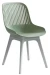DC271 Стул пластиковый, МЯТНЫЙ (оливковый), ноги черные