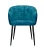 Стул DikLine 441 M19 бирюза, ножки черные