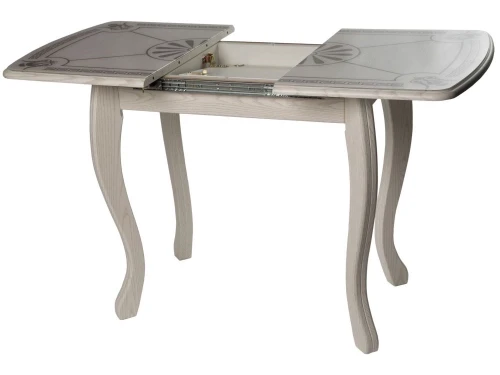 Обеденная группа (Стол Альба мини и 4 стула Эрго), МДФ патина 27