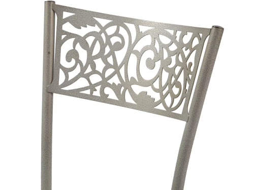 Обеденная группа (Стол Альба мини и 4 стула Эрго), МДФ патина 27