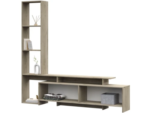 Стенка «Лучиана», Дуб крафт серый