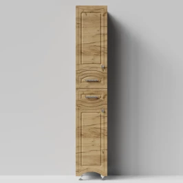 Пенал Адам 35 напольный, Дуб Тортуга ПВХ 2357-43, левый