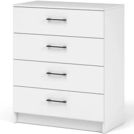 Комод «Чикаго» 4ящ, белый