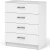 Комод «Чикаго» 4ящ, белый