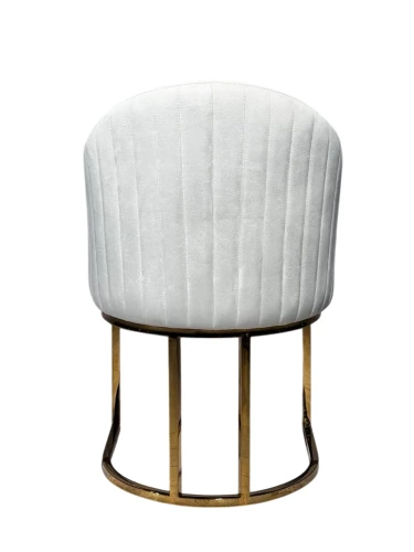 Стул обеденный Пандора Гранд MC883-BG-2 , молочный/глянцевое золото