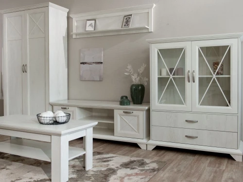 Стол «Лорена», Бетон Паин белый