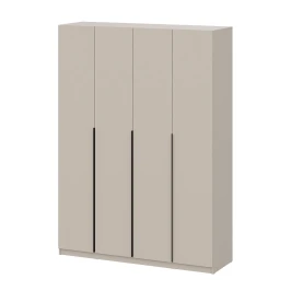 Шкаф распашной с наполнением (11 полок + 2 ящика + штанга) ШК 5 (1600), Меланж