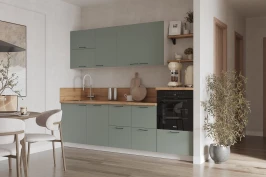 Готовая кухня КГ 2550 Эмаль, Олива  Арника РМ